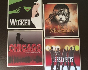 Chicago Musical Gift Broadway Gift Broadway Lover Broadway Art Musical Broadway \u201cAll that Jazz\u201d Sound Wave Art from Chicago