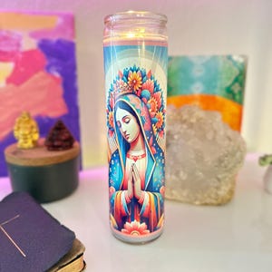 Our Lady of Guadalupe Prayer Candle