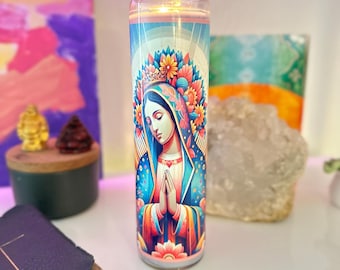 Bougie de prière Notre-Dame de Guadalupe
