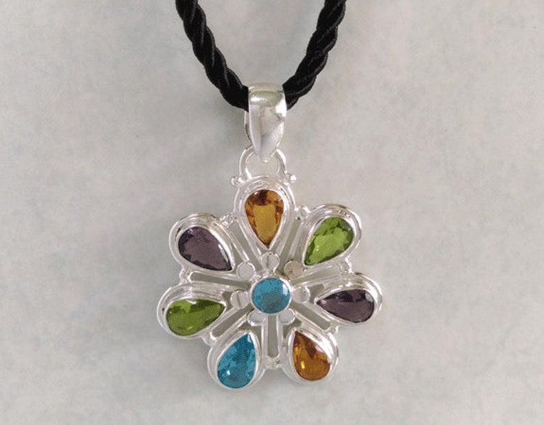 Necklace Pendant Bali Artisan Jewelry Array of Multiple Etsy