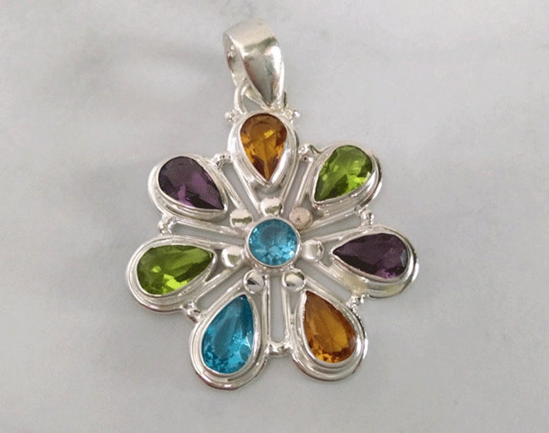 Necklace Pendant Bali Artisan Jewelry Array of Multiple Etsy