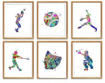 softball printable etsy
