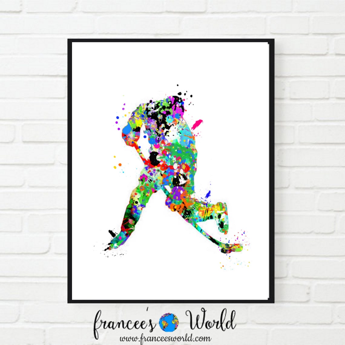 Ice Hockey Gifts Ice Hockey Printable Boy Ice Hockey Artice | Etsy