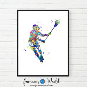 Girl Lacrosse Print Girl Lacrosse Print, Lacrosse Gift,Printable Lacrosse Wall Art,Girl Lacrosse Art,Lacrosse Poster,Lacrosse Playerwall art