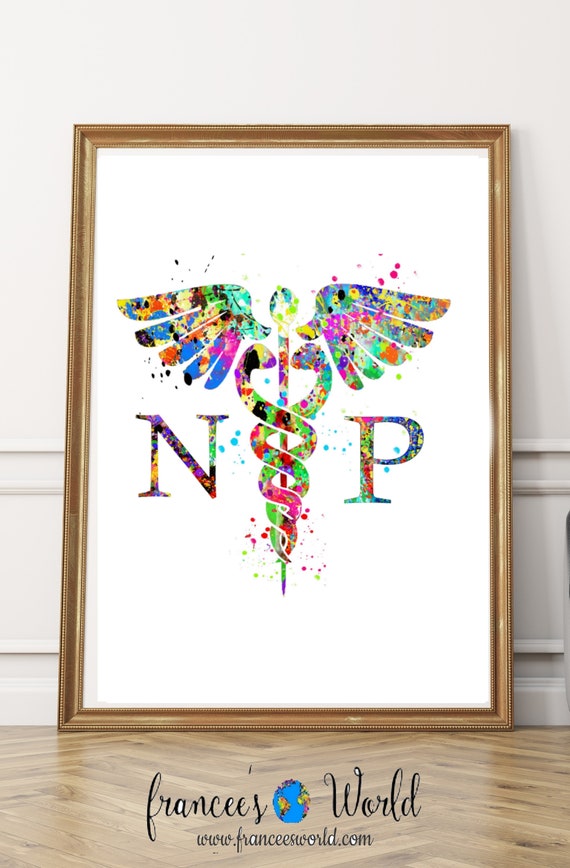 Caduceus Medical Symbol, Doctor Gift, Medical Symbol Art Watercolor PRINTABLE Art Wall Art Doctor Gift Medical Art Science Art,Office Decor Il_570xn
