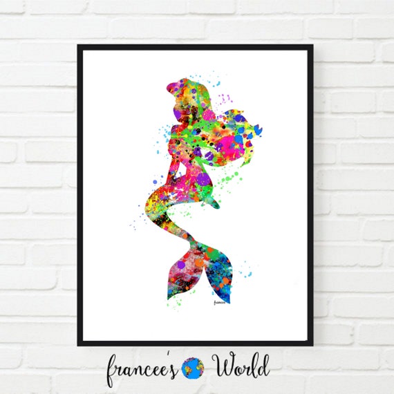 Princess Ariel Poster Disney Princesses Ariel Ariel Nursery