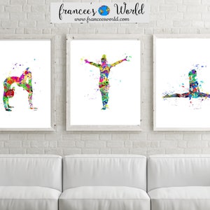 Gymnastics Gift,Gymnast teen gift 12 Prints Gymnastics Wall Art, Gymnastic Printable, Gymnastics,Sport Print, Gymnast-girl room decor image 4