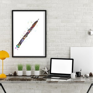 Oboe Gift, Oboe Print, Musical Decor, Oboe PRINTABLE ,teen Room,oboe Art,kids Room Decor, Oboe ...