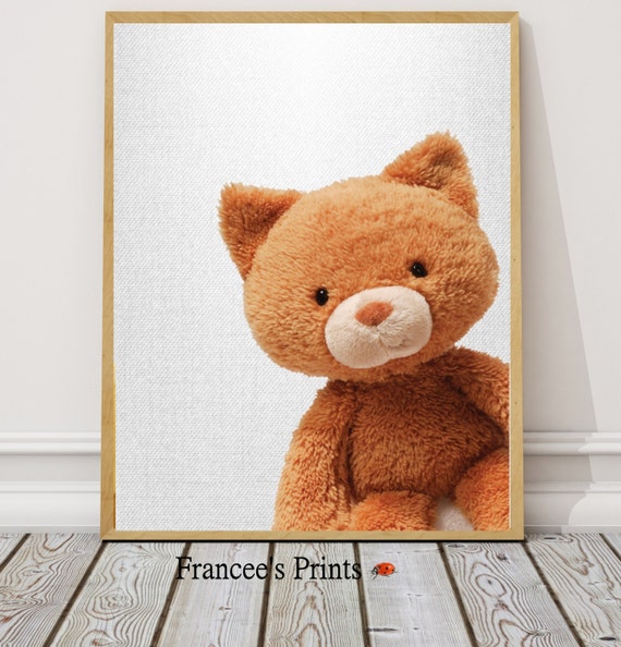 baby bear wall art