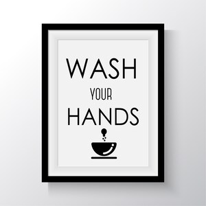 Wash Your Hands PRINTABLE art, bathroom printable art,bathroom Dorm decor,funny bathroom decor,funny art,bathroom art Modern Bathroon Decor