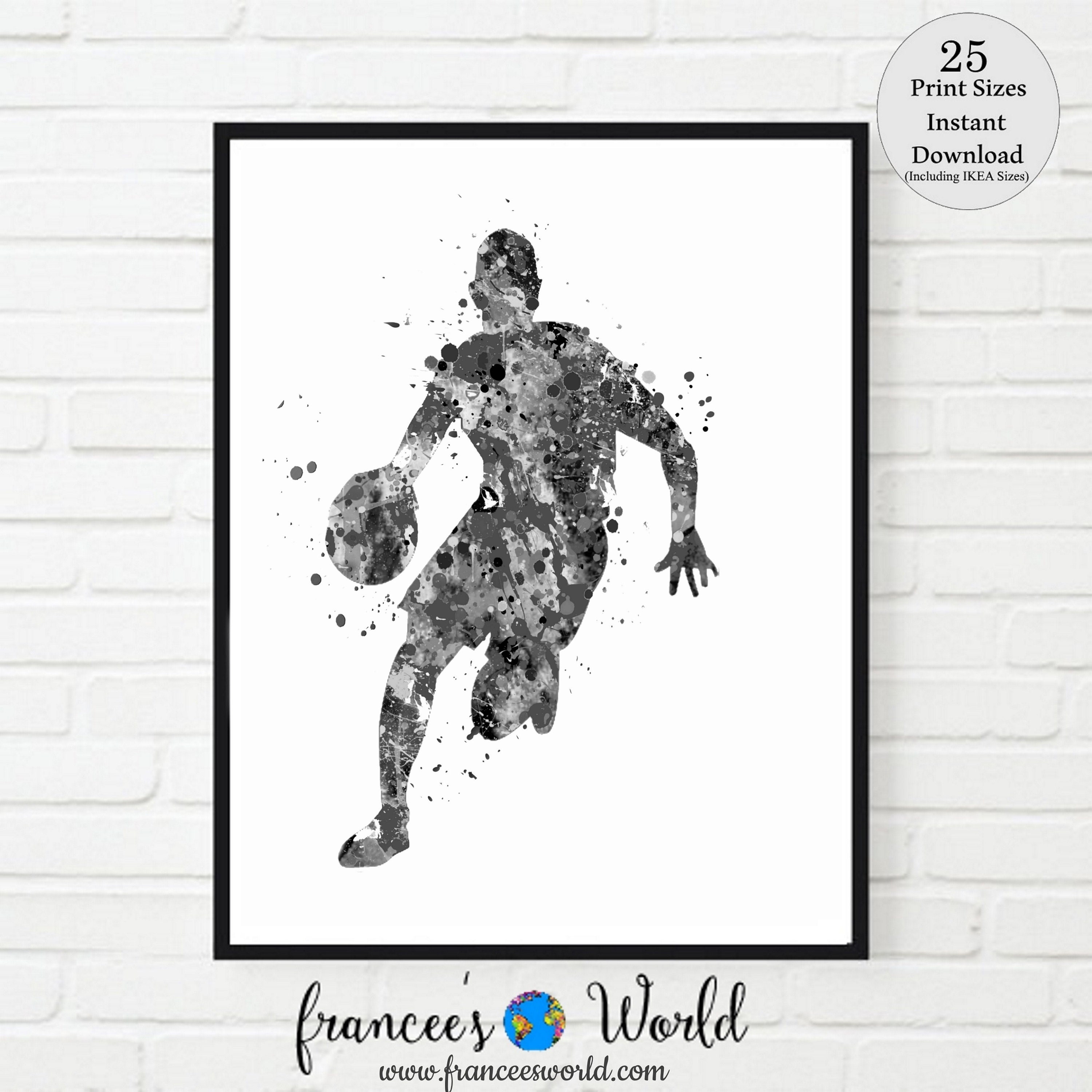 Affiche De Basket-Ball Simple Grand Match Noir Et Blanc - Venngage