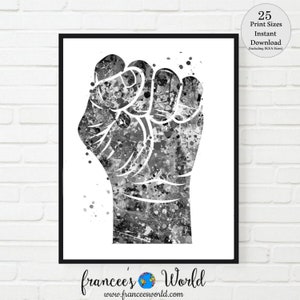 Black Lives Matter Png, Black Lives Matter Print, Black Fist, BLM ...