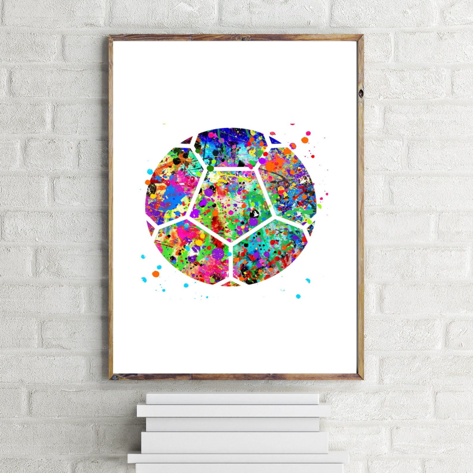 Soccer Ball Print Soccer Ball Printable Soccer Wall Art | Etsy