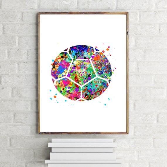 soccer ball print