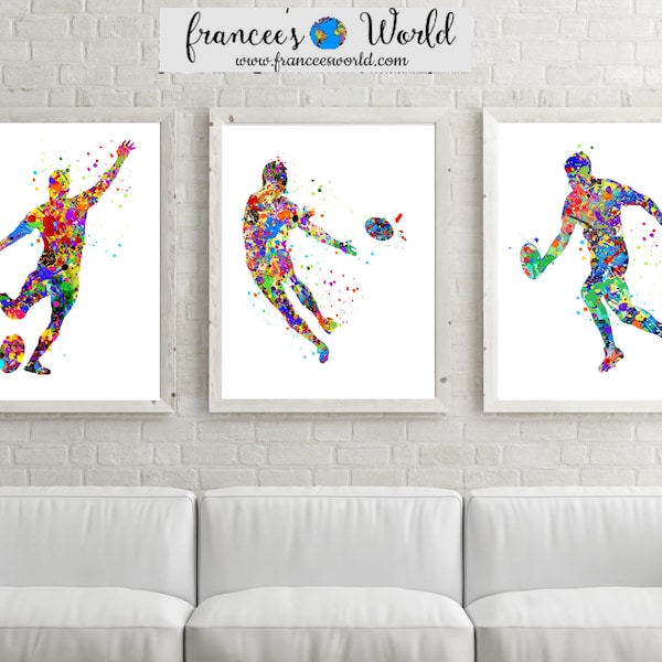 Rugby Player, Rugby Gift, Rugby Print, Rugby Decor, Boy Sports Decor,PRINTABLE ,Teen Room, Rugby art, Kids Room Decor,Rugby player, Sport