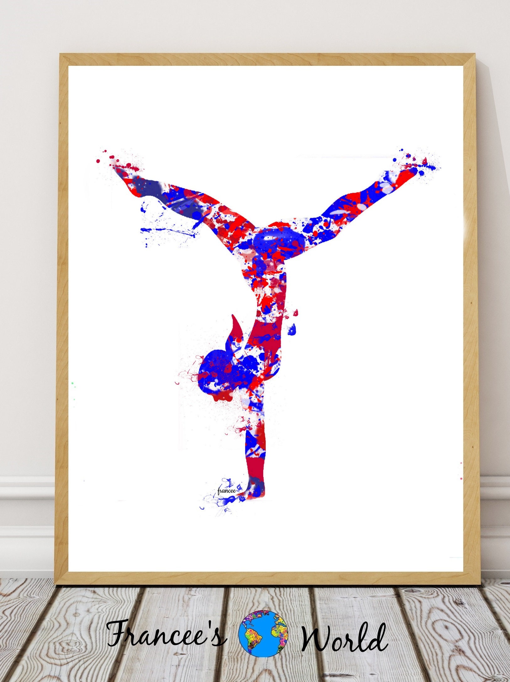 Gymnastics PRINTABLE Red White Blue Gymnastics PRINT Instant Etsy gymnastics-printable-red-white-blue-gymnastics-print-instant-etsy