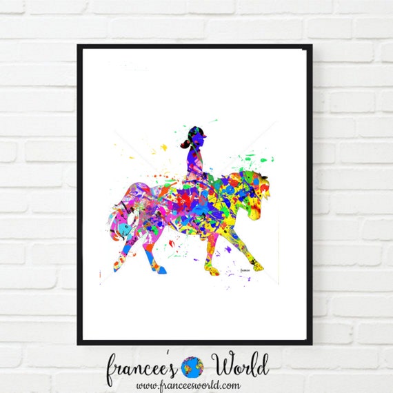 Horse print, horse gift for girls,Equestrian Gift, Equestrian art, horse art, Horse rider gift, Horse Printable,Girl Equestrian,horse poster Il_570xn