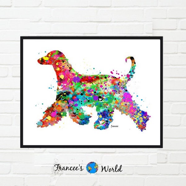 Afghan Hound Art, Watercolor Print, Afghan Hound gift, Afghan Hound Picture Afghan Hound Print Afghan Hound Dog Art Afghan Hound Poster