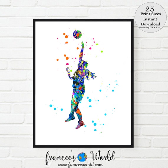 Girl Basketball gift Basketball PRINTABLE Art, girl basketball wall decor girl Basketball poster basketball party Girl Basketball picture Il_570xn