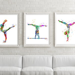 Gymnastics Gift,Gymnast teen gift 12 Prints Gymnastics Wall Art, Gymnastic Printable, Gymnastics,Sport Print, Gymnast-girl room decor image 5