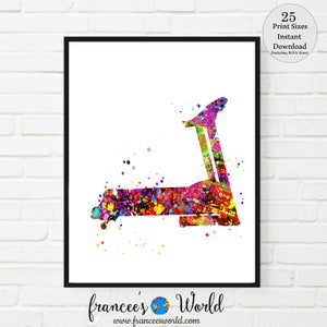 Treadmill Print Walker Print Fitnessgeräte, INSTANT DOWNLOAD Workout, Gymnastikraum, Laufband, Heim-Fitnessstudio, Gymnastikraum