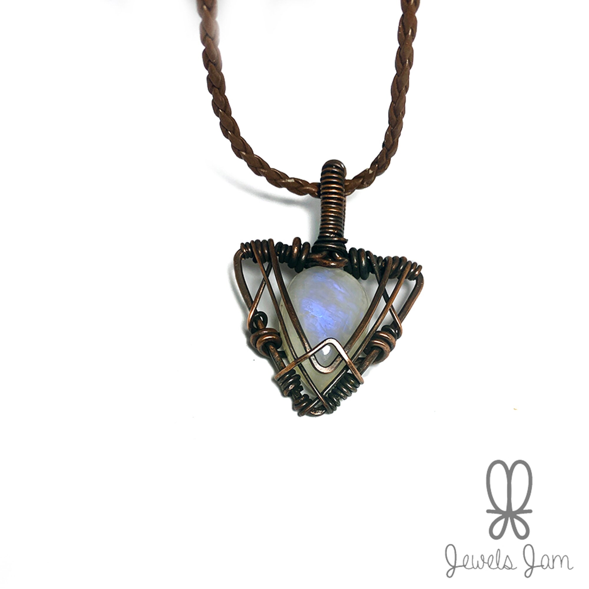 Moonstone pendant Etsy