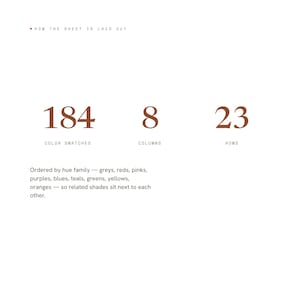 Each color swatch measures 0.885 by 0.368 inches