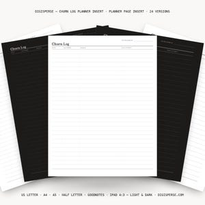 Growth Tracker | Churn Log | GoodNotes + iPad PDF | Instant Download