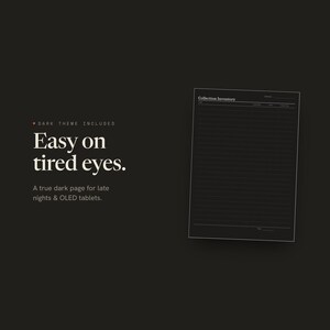 Collection Inventory Planner Insert | Collection Log | GoodNotes iPad PDF | Digital Download image 16