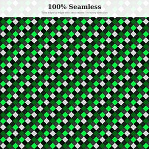 Modèle sans couture binaire à losanges | Argyle de code binaire multicolore | .png .jpg .svg .pdf .pat | Papier numérique | Conception de tissus et de surfaces image 4