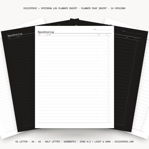 Spiel-Tracker | Speedrun-Protokoll | GoodNotes + iPad PDF | Sofortiger Download