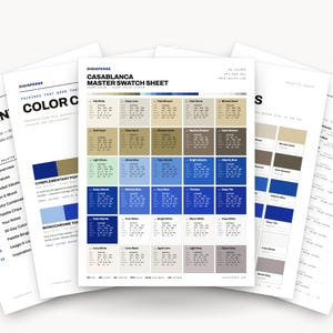 Cinematic Sepia Color Palette for Classic Film Art and Vintage Romance Branding, 30 Casablanca Hues, Procreate Swatches, Hex Codes