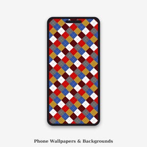 Constructivism Argyle Seamless Pattern | Multi-Color Constructivism Argyle | .png .jpg .svg .pdf .pat | Digital Paper | Fabric & Surface Des image 7