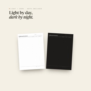 Collection Inventory Planner Insert | Collection Log | GoodNotes iPad PDF | Digital Download image 3
