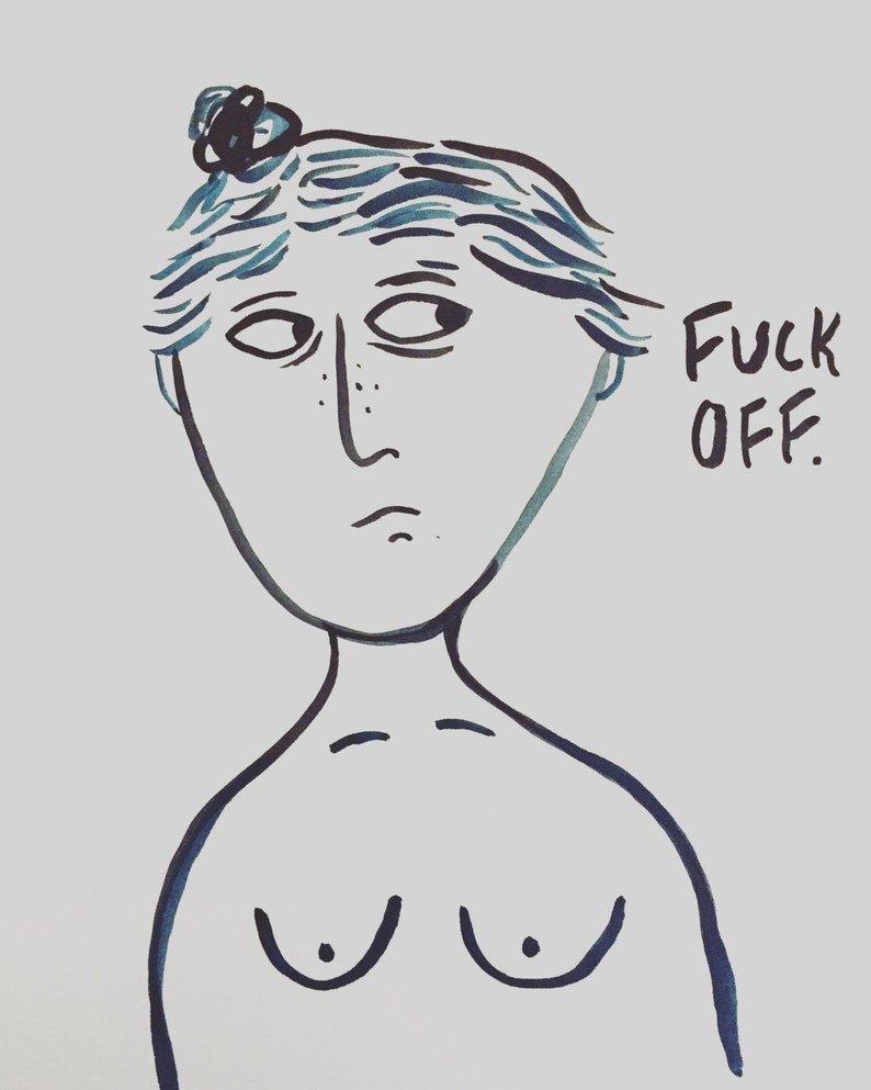 fuck the fuck off drawing Why porn is harmful