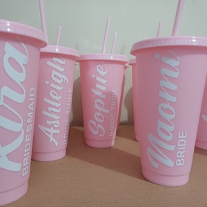 Personalized Cold Cup: Bride Tribe Hen Party Favor