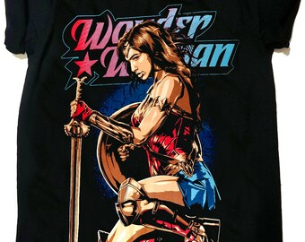 adult wonder woman t shirt
