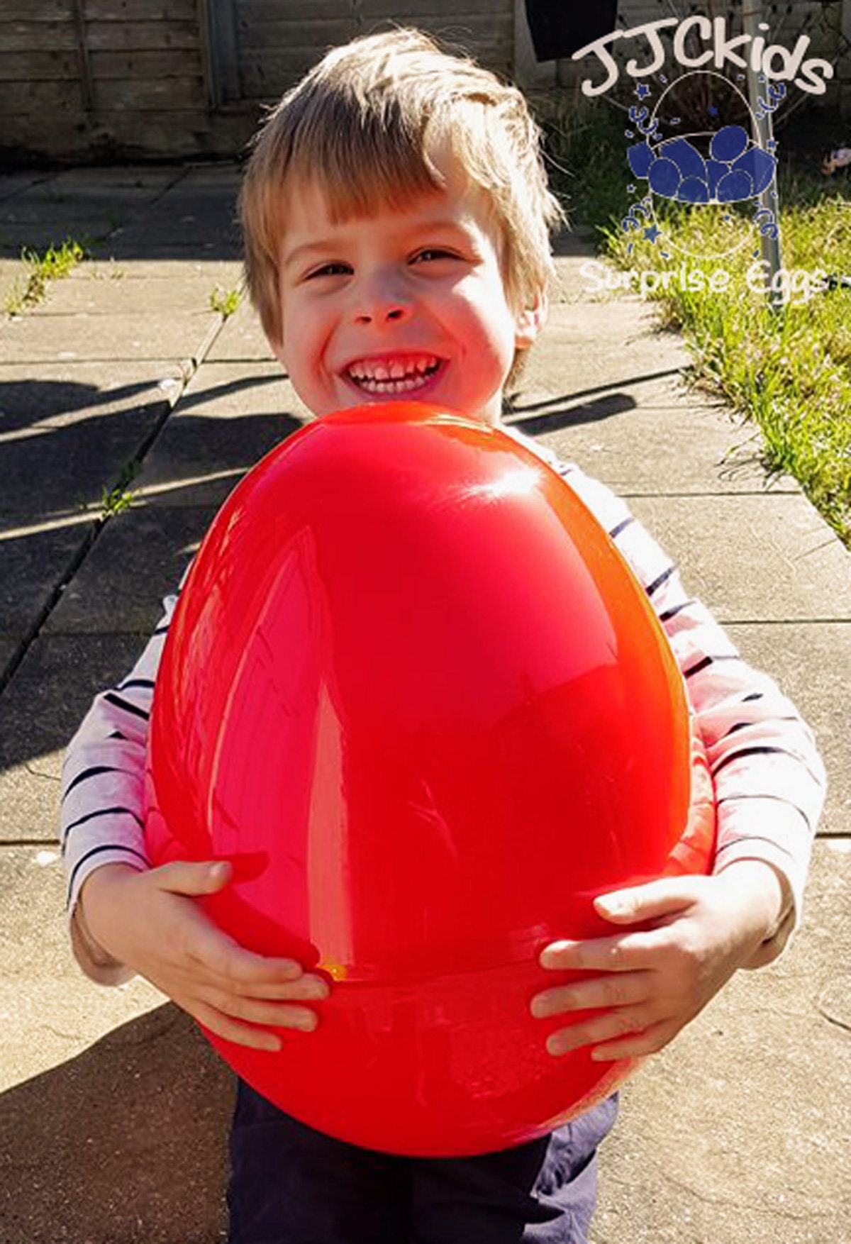 giant surprise egg empty