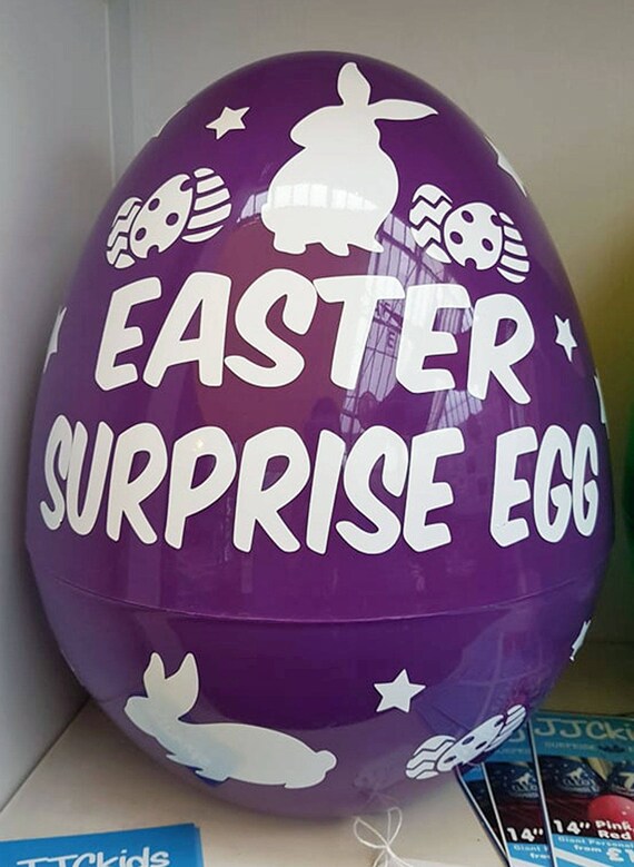 giant surprise egg empty