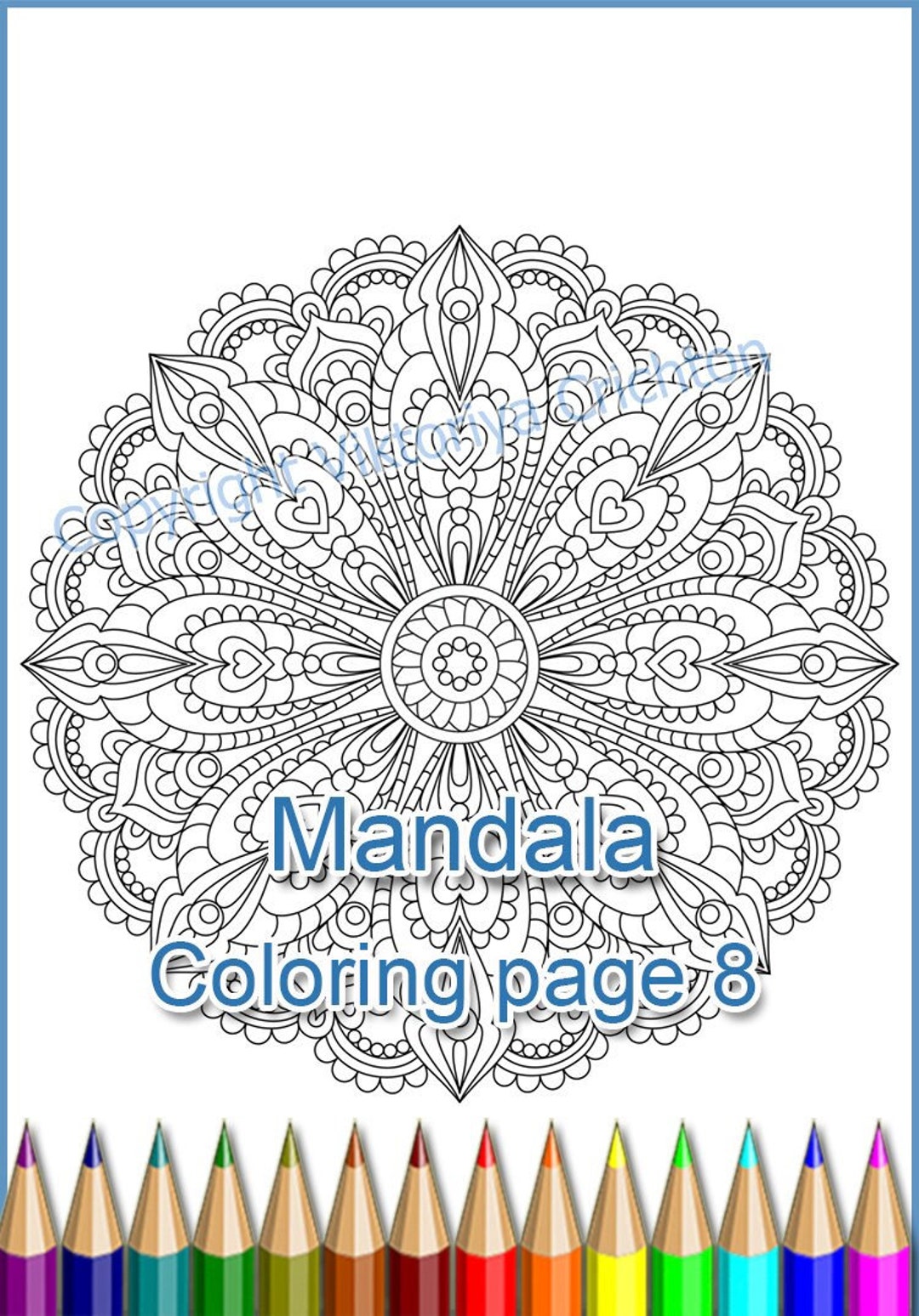 COLOUR THERAPY MANDALA – Colouring Book For Adults –  –  Colourful Stationery Sellers