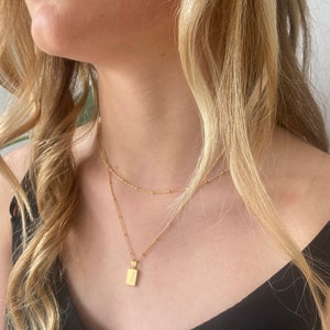 FERN | Necklace in Gold Vermeil
