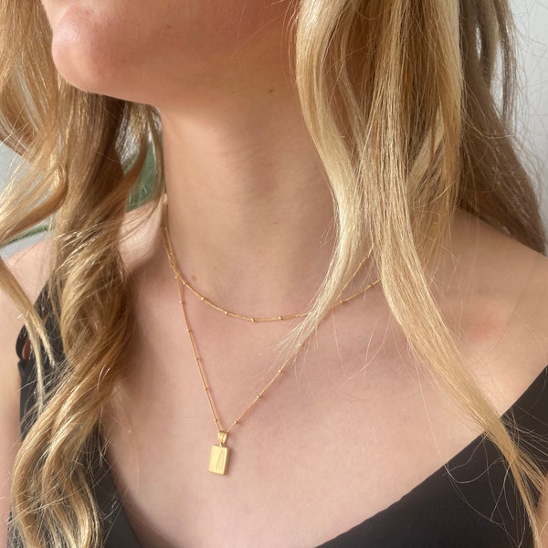 FERN | Necklace in Gold Vermeil