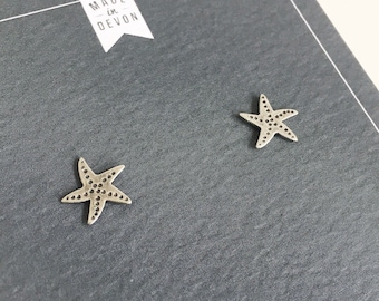STARFISH | Stud Earrings in Silver