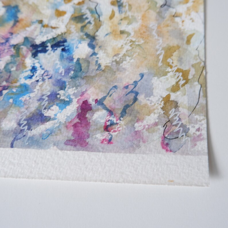 Watercolour Painting of a Pair of Sheep Unframed