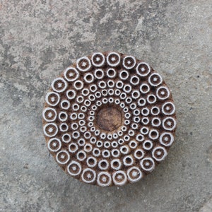 Keltische blokdrukstempel Geometrische zeepstempel maken Mandala houten blokstempel Indiase houten blokstempel Indiase textielblok voor afdrukken: