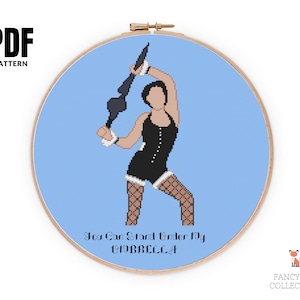 Tom Holland Umbrella Lip Sync Battle Cross Stitch Pattern PDF