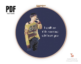 Seesaw Cross Stitch Pattern PDF