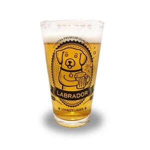 Labrador Retriever - Labrador Retriever Beer Pint Glass