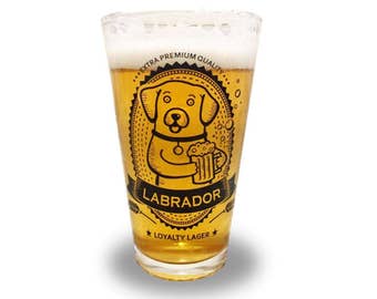 Labrador Retriever - Labrador Retriever Beer Pint Glass