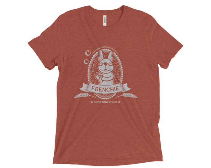French Bulldog Beer Shirt - Frenchie shirt - Unisex